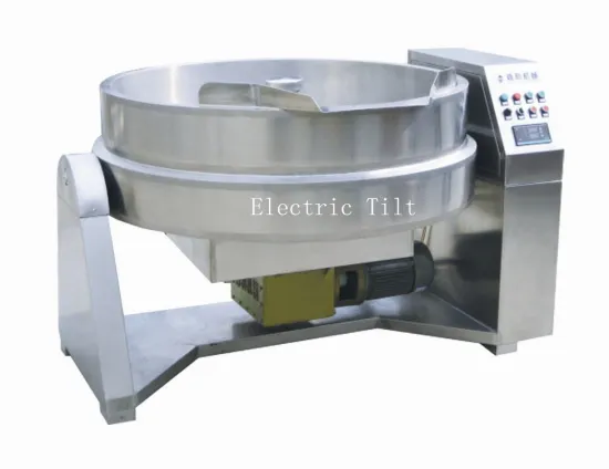 Stainless steel Industrial food mixer heated machinery