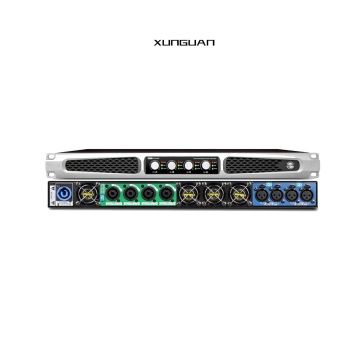 RIY41300 4-Channel 1U DSP Professional Digital Power Amplifier 4CH*1350W