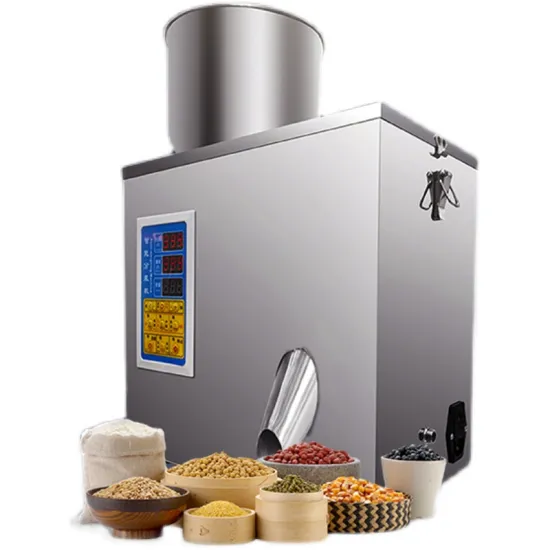 Semi-Automatic Tea, Spices, Herbs, Nuts, Candy, Powder, and Granule Filling Machine (1-100g)