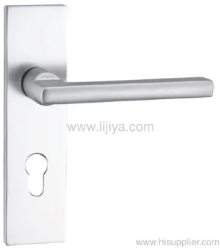 Aluminum Door Handle And Lock 