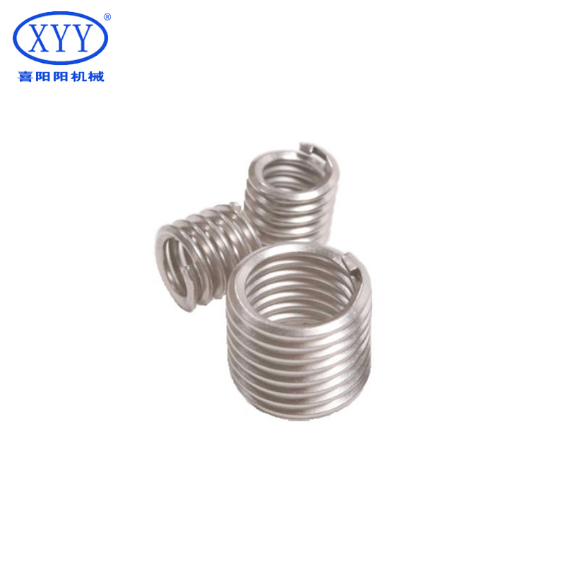 M3 Tailless Threaded Insert Fastener Custom Coil Wound Steel 304 Stainless Steel Screw Manufactured Wire Wound Fastener Producer