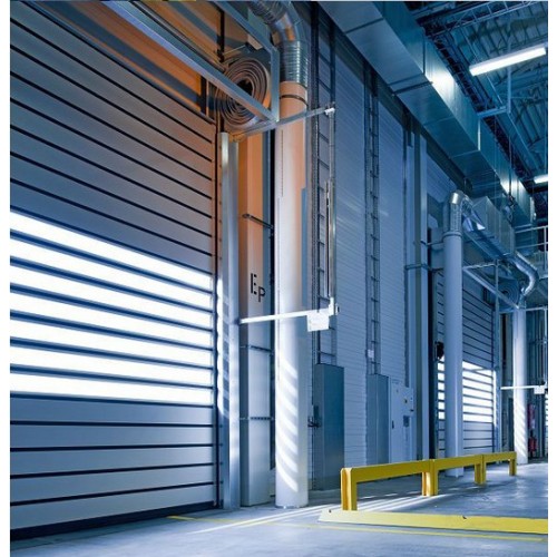 Overhead Rapid Turbine Hard Metal Rolling Door