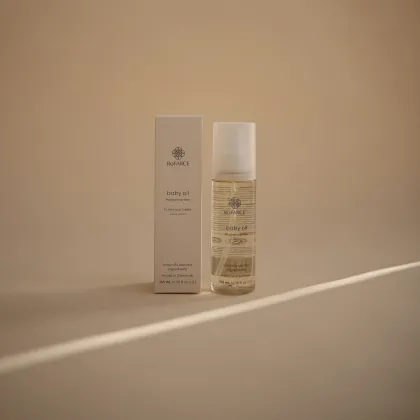 100% Natural Hydrating Baby Oil with Grape Seed Oil & Sweet Almond Oil