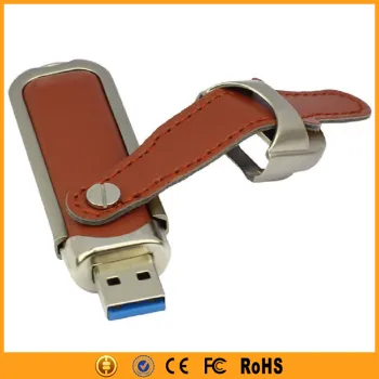 Factory OEM Superb Leather USB 128GB USB3.0 High Speed