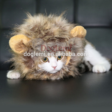 Cat accessories pet wig cat lion wig