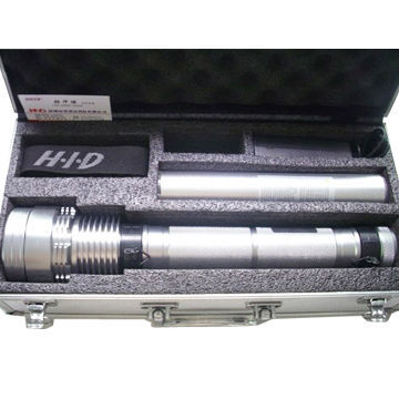 Promotional flash light, HID torch light, 4,400mAh