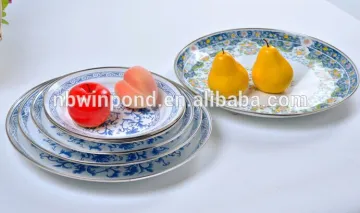Ceramic enamel decorative picnic fruit plate