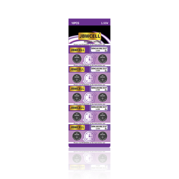 SR416SW 337 Baterai Sel Tombol Oksida Perak 1.55V untuk jam tangan pintar