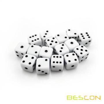 High Quality Wholesale Small Size Acrylic Dice of 10MM