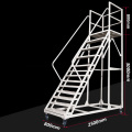 Échelle de plate-forme mobile Treize étapes Échelle d'escalade