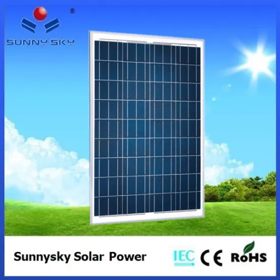 130W poly-crystalline silicon solar panel TYP-130