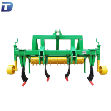 Farm equipment tractor deep subsoiler soil loosening machine