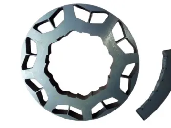 Generator stator and rotor lamination