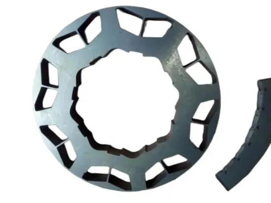 Generator stator and rotor lamination