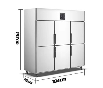 Factory Direct Industrial Stainless Steel Refrigeration Equipment - Refrigerators and Freezers with Wheels