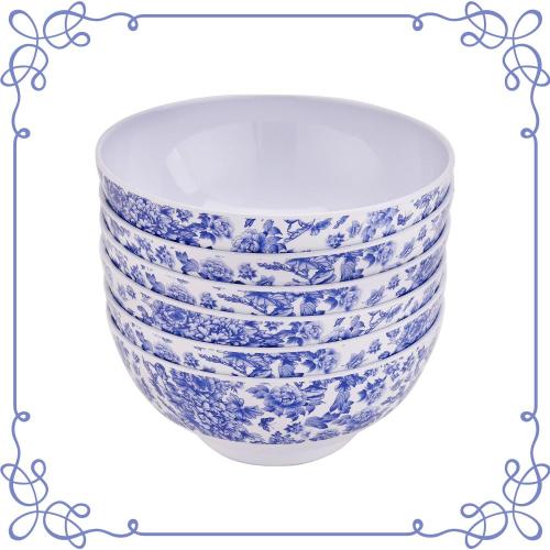 8" Melamine dinnerware Deep Bowl set of 6