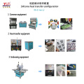 실리콘 열전달 3D 고무 라벨 기계