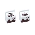 3D Resin Milk Carton Charms Cabochon Artificial Milk Drink Drink Πακέτο DIY Doll House Kids Play Toys Art Window Display