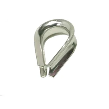 Customized Stamped Stainless Steel Safety Rope Thimble for Boat Marine