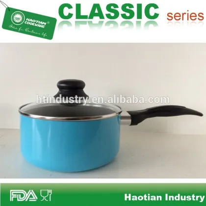 Aluminum non stick induction bottom milk pan