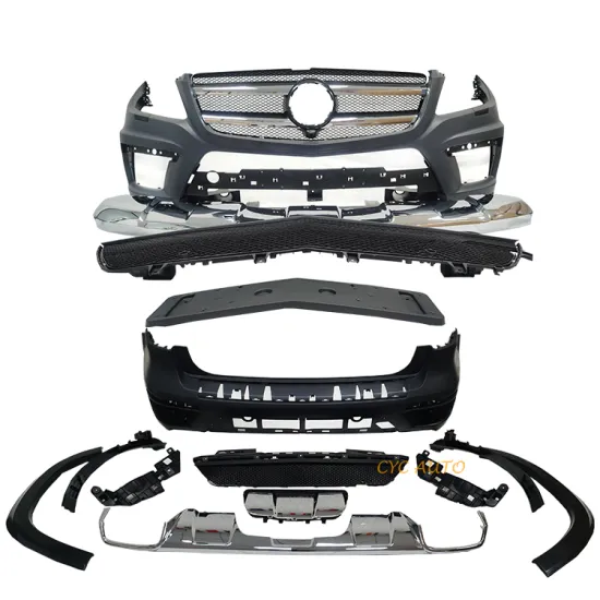 X166 GL Body Kit Front Rear Bumper Facelift Parts for Mercedes Benz GL Class GL63 by CYC AUTO
