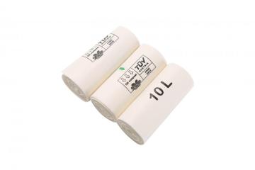 Compostable Trash Bags, 2.6 Gallon/10L,20um,20 counts