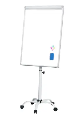 Office Supplies Magnetic Flipchart Easel White Board