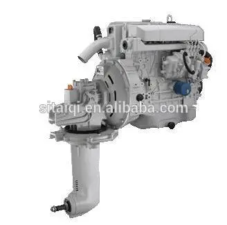 Marine diesel engine with stern drive with gearbox 28.2kw