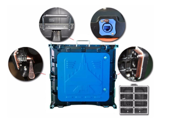 Pantalla LED impermeable de alto brillo SMD P8 LED