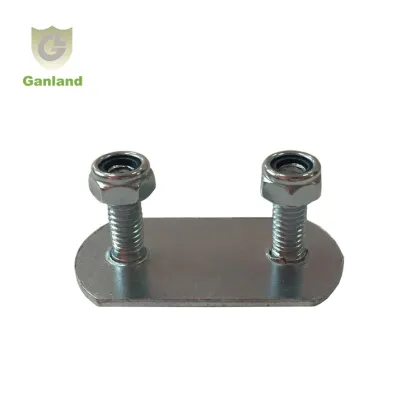 GL-15214 Side Curtain Buckle Assembly Welding Fastening Plate with Studs