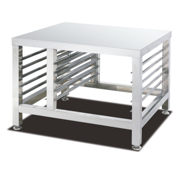 KFC Kitchen Stainless Steel Roll Out Oven Working Bench - Modern Design 1200*500mm