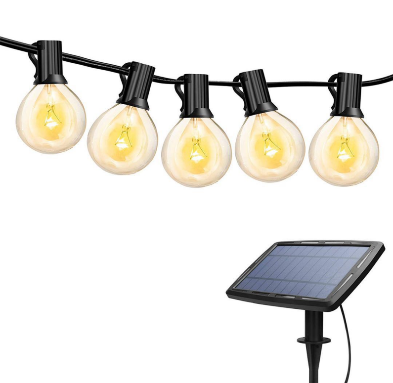 G40 Bulb Globe Solar String Lights