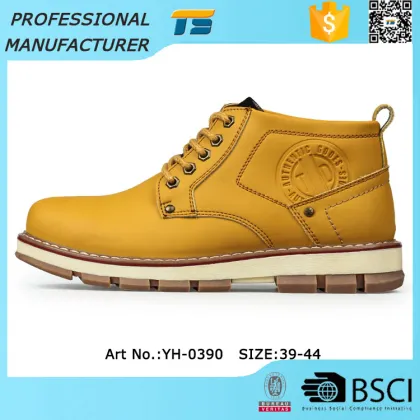 Waterproof Leather Boots Men Shoes Boots