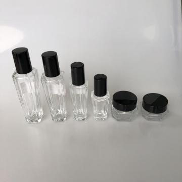 120ml clear bottle with sharp angle