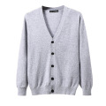 Mens V-Neck Knitted Sweaters Cardigan