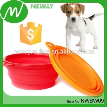 Foldable Silicone Pet Bowls, Pet Feeding Tools, Silicone Pet Feeder