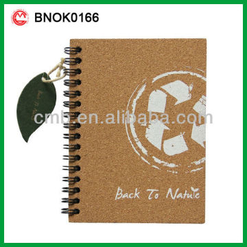 A6 CORK COVER RECYCLED NOTEBOOK