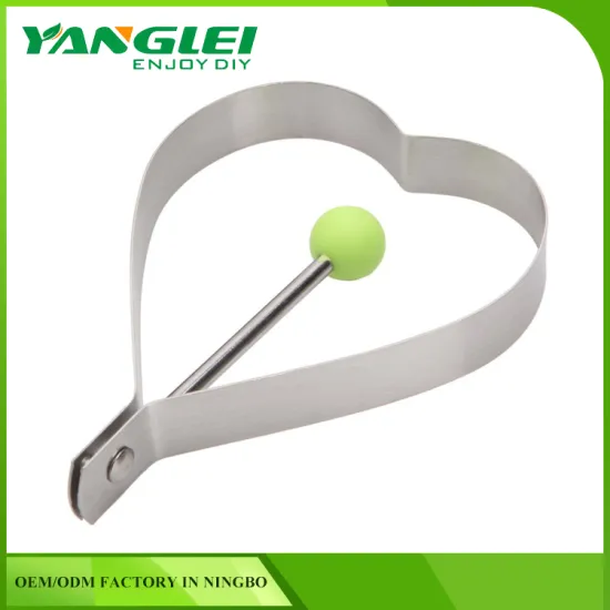 Kitchen Cooking Mold Fried Egg Heart Shaper Ring Pancake Mould Stainless Steel