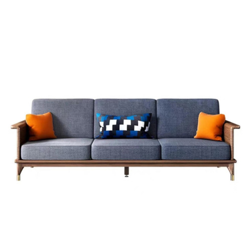 Set Sofa Fabrik Walnut Nordic