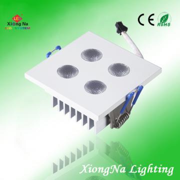 Epistar Chip!!! 4W LED Ceiling Light with White/Black Finished Color