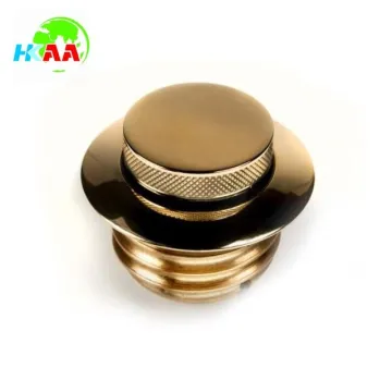 TS16949 certified precision cnc machined motorcycle polished brass pop up gas cap
