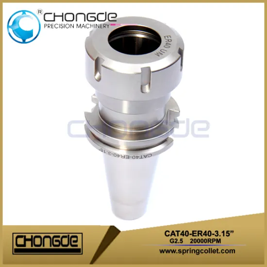 CAT40-ER40-3.15" Collet Chuck CNC Machine Tool Holder