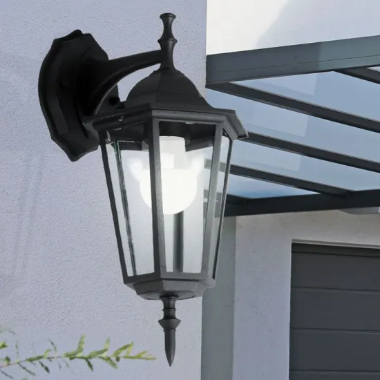 IP 44 Waterproof Lantern Wall Light for Porch and Garden