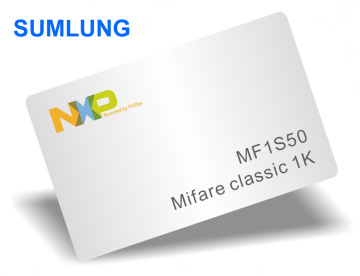 MF1 1K S50 Smart IC Cards RFID 13.56MHz ISO14443A Full Color LOGO Image Printing for advertising