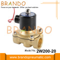 2W200-20 3/4 &quot;Brass Water Solenoid Valve 220V