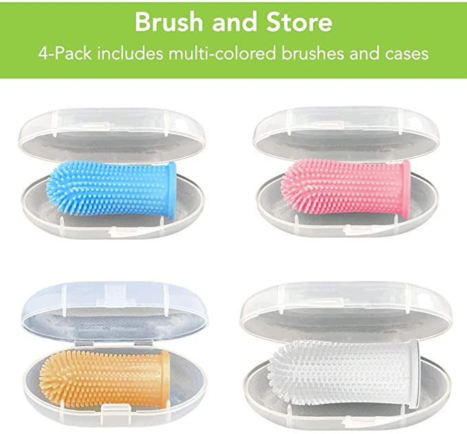 Full Surround Bristles Silicone Toothbrush