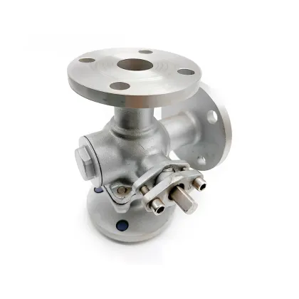 Flange Three Way Ball Valve for Industrial