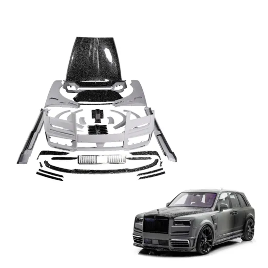 MSY Wide-Body Body Kit: Half Forged Dry Carbon Fiber for Rolls Royce Cullinan