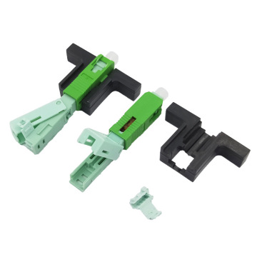 SC UPC Hot Melt T Type Fiber Optic Fast Connector for FTTH Fiber Optic Drop Cable
