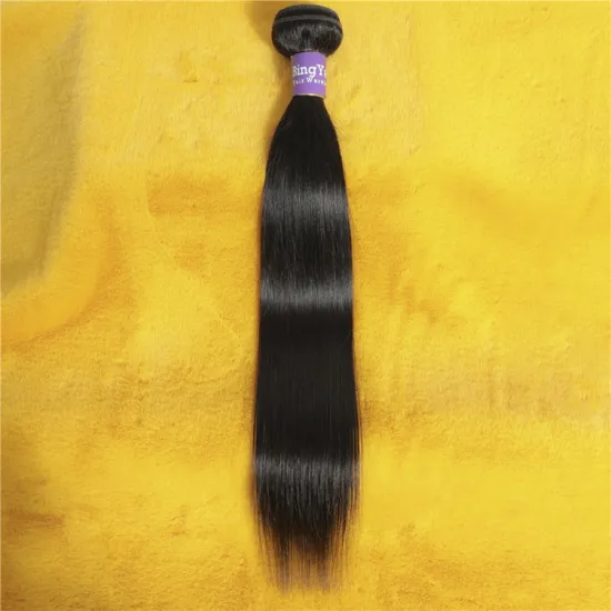 100% 10A Woman Hair Extension Mink Cuticle Aligned Raw Brazilian Virgin Straight Human hair Bundles with Frontal Closure